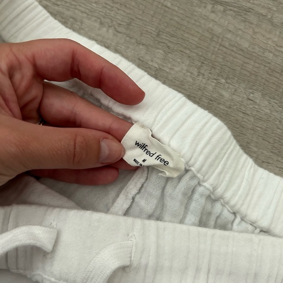 ARITZIA Wilfred Free Cotton Gauze Drawstring Short - Picture 6 of 7